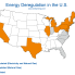 Map of Energy Deregulated States in the U.S.